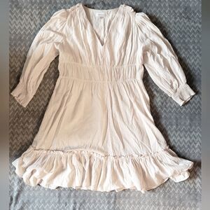 Calvin Klein pale pink cottagecore dress